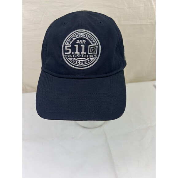 5.11 Tactical Hap Cap Mens Navy Snap Back Lightweight Military‎ Outdoors Patch - Picture 1 of 9